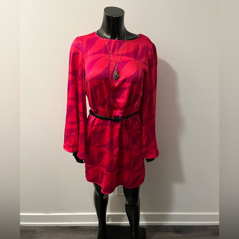 Bohemian Dress with Large Flowing Sleeves